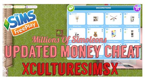 How to Access the Free Stuff and Cheats in The Sims Freeplay. . Money hack on sims freeplay